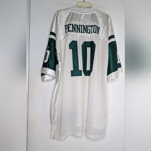 Chad Pennington #10 New York Jets Reebok NFL Men's Size 3XL - READ